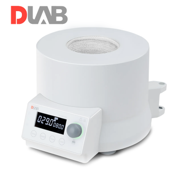 DLAB MS-H380-F2000 LCD Manyetik Karıştırıcılı Balon Isıtıcı 100... 1500 rpm / 25... 380 °C / 2000 mL