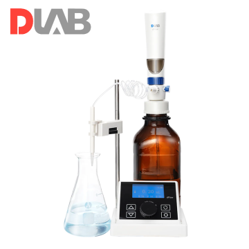 DLAB dFlow Electronic Bottle-Top Dispenser 0,1... 99,9 mL DIN EN ISO 8655