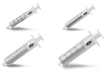 Tıpset Set® İnject  50 Cc Steril Enjektör 3 Parçalı  60 Adet/Paket