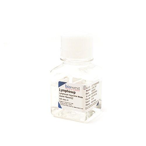 biowest L0560 Lymphosep, Lymphocyte Separation Media 100 mL