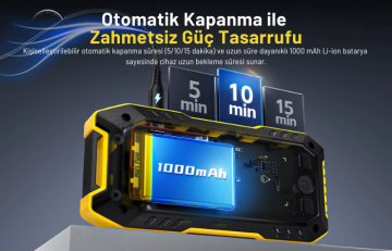 FNIRSI WMT-10 Manyetik Sensörlü Ahşap ve Yapı Malzemesi Nem Ölçer Alçı Duvar: %0... %25, Tuğla Duvar: %0... %43, Yumuşak Ağaç: %0... %75, Sert Ağaç: %0... %75