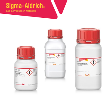 Sigma-Aldrich 746444 Potassium bromide anhydrous, free-flowing, Redi-Dri™, ACS reagent, ≥99% CAS No.: 7758-02-3 100 gr