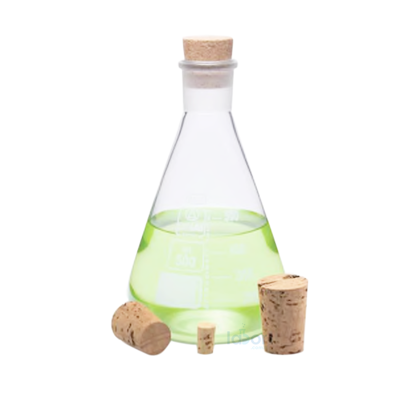 ISOLAB Tıpa - Mantar - 41,0 x 49,0 mm Çap - 40 mm H - 10 Adet/Paket