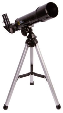 BRESSER NATIONAL GEOGRAPHIC 50/360 AZ Teleskop Akromatik refrakter. Objektif lens çapı (açıklık): 50 mm. Odak uzaklığı: 360mm