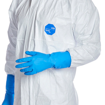 DuPont™ Tyvek® 500 Xpert S Başlıklı Kimyasal Koruyucu Tulum Kategori III, Tip 5-B, 6-B