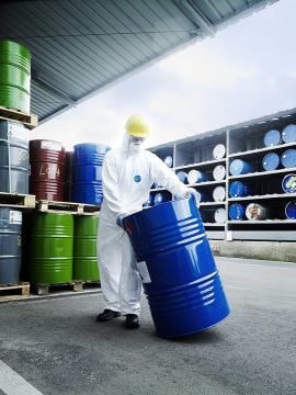 DuPont™ Tyvek® 500 Xpert S Başlıklı Kimyasal Koruyucu Tulum Kategori III, Tip 5-B, 6-B