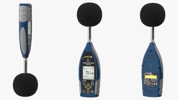 PCE 428 Gürültü Ölçüm Cihazı (Opsiyonel 1/3 Oktav Band Filtresi Yükseltmesi) 25... 136 dB