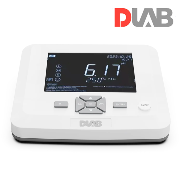 DLAB DPC100 pH ORP İletkenlik TDS Tuzluluk Direnç ve Sıcaklık Ölçer -2.000... 20.000 pH / -1999.9... +1999.9 mV / 0... 200.0 mS/cm / 0.0 mg/L... 100.0 g/L / 0... 100 ppt / 5.000 Ω·cm... 100.0 MΩ·cm / 0... 100 °C