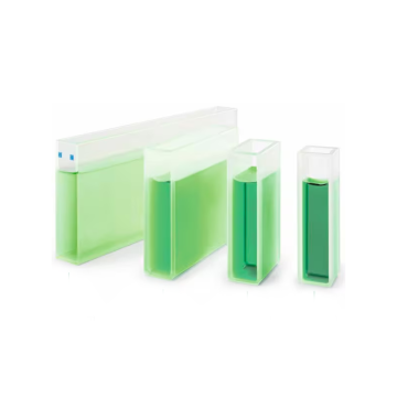 ISOLAB Spektrofotometre Küveti - ES Kuvars - Mikro - 12,5 x 12,5 x 45 mm - 0,70 mL - 1 Adet/Paket
