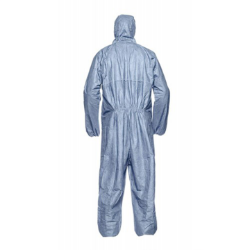 DuPont™ Tyvek® 500 Xpert M Mavi Başlıklı Kimyasal Koruyucu Tulum Kategori III, Tip 5-B, 6-B