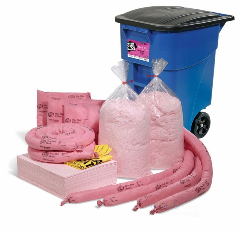 New Pig®  Haz-Mat Kıt359 Tehlikeli Kimyasal Dökülme Kiti Mobil Konteyner