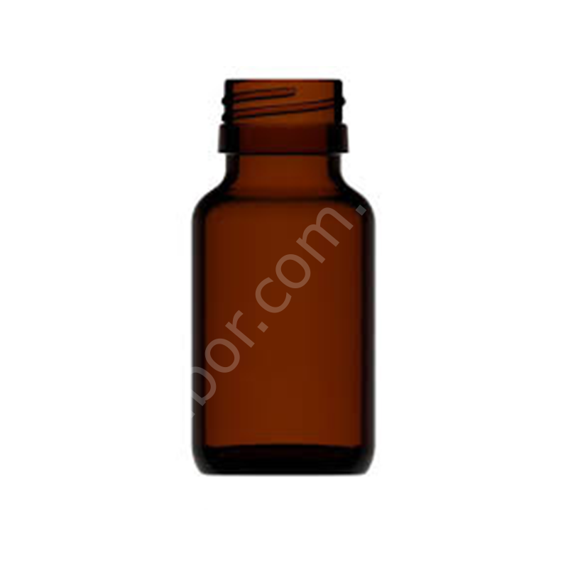 LT Kahverengi Cam Şişe 50 ml 127 Adet/Ambalaj Kapak Dahil