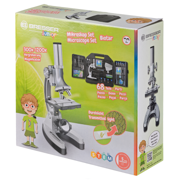BRESSER Junior Biotar 300–1200x Mikroskop Çantalı