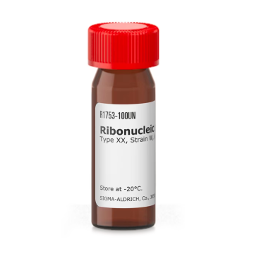 Sigma-Aldrich R1753 Ribonucleic acid, transfer from Escherichia coli Type XX, Strain W, lyophilized powder 100 Units