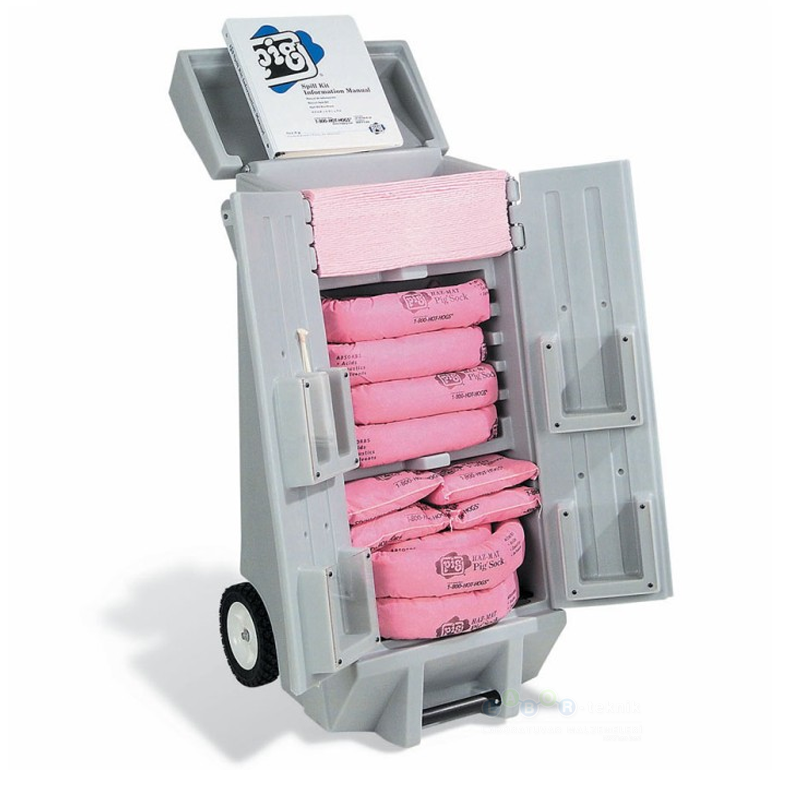 New Pig®  Haz-Mat Kıt317 Tehlikeli Kimyasal Dökülme Kiti Mobil