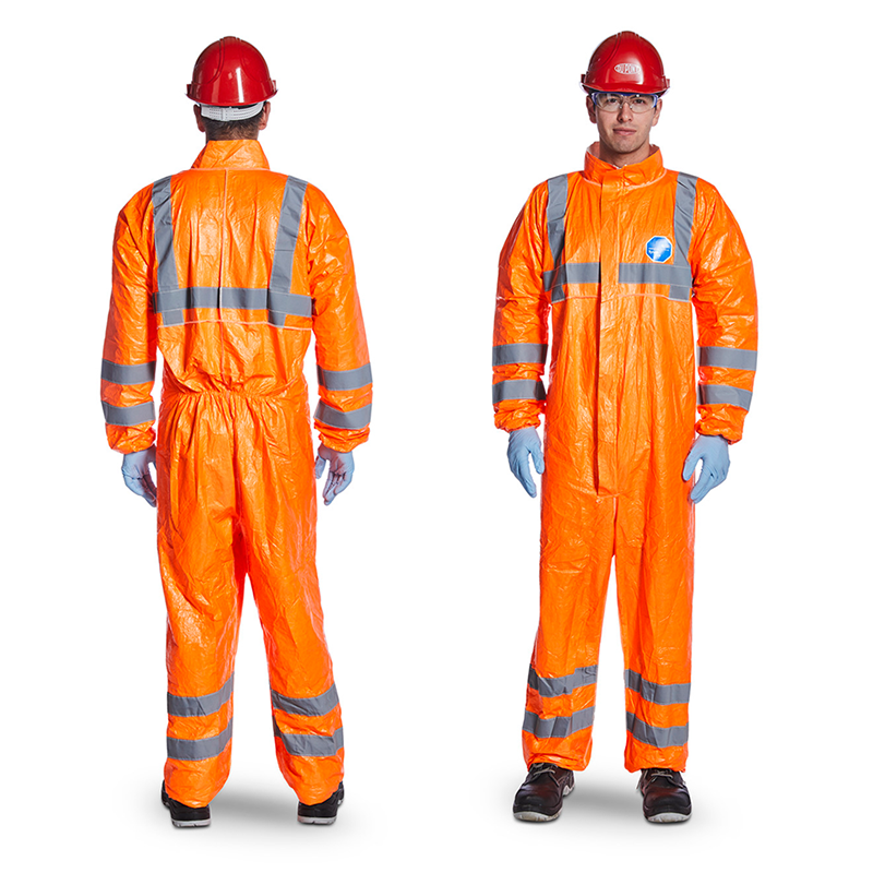 DuPont™ Tyvek® 500 HV XL Kimyasal Atık Koruyucu Tulum Kategori III, Tip 5-B, Tip 6-B
