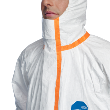 DuPont™ Tyvek® 800 J L Kimyasal Koruyucu Tulum Kategori III, Tip 3-B, Tip 4-B, Tip 5-B, Tip 6-B