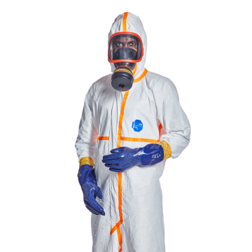 DuPont™ Tyvek® 800 J XXL Kimyasal Koruyucu Tulum Kategori III, Tip 3-B, Tip 4-B, Tip 5-B, Tip 6-B