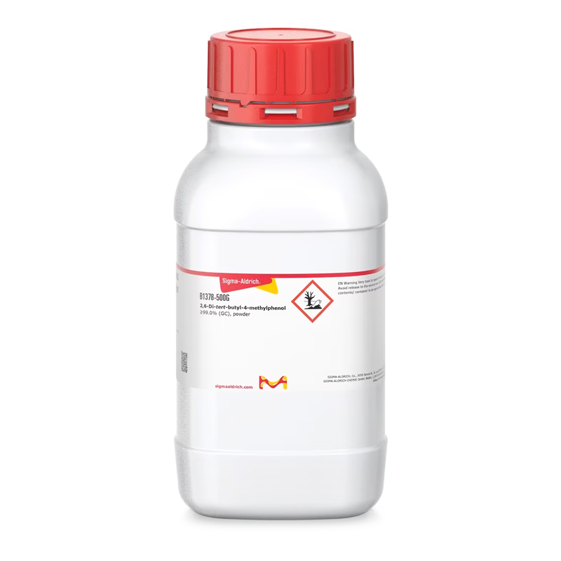 Sigma-Aldrich B1378 2,6-Di-tert-butyl-4-methylphenol ≥99.0% (GC), powder 500 gr