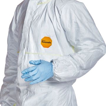 DuPont™ Tyvek® 200 Easysafe 2XL Tek Kullanımlık İş Tulumu Kategori III, Tip 5, Tip 6