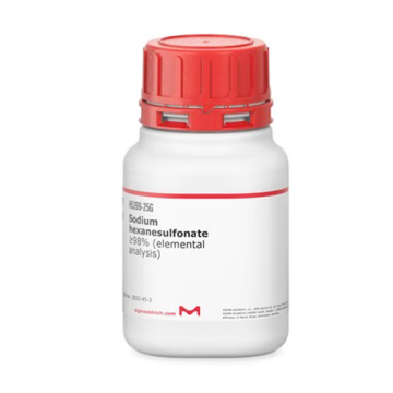 Sigma-Aldrich H5269 Sodium hexanesulfonate ≥98% (elemental analysis) 25 gr