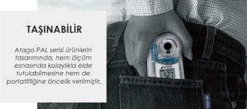 ATAGO 4311 PAL-pH Cep Tipi pH Metre 0.00... 14.00 pH NFC ile Veri Transferi