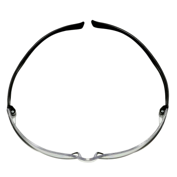 3M™ SecureFit™ 100 Laboratuvar Gözlüğü Siyah Çerçeve, Çizilmeye Dayanıklı, Buğu Önleyici, Şeffaf AS/AF Lens Şeffaf