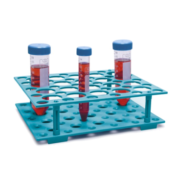 ISOLAB Tüp Standı - POM - Demonte - 15 mL ve 50 mL Tüpler için