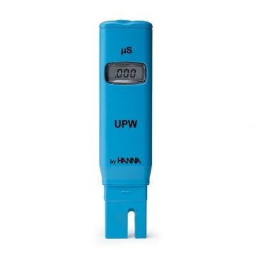HANNA HI 98309 UPW Ultra Saf Su İçin Cep Tipi  İletkenlik Ölçer  0.000... 1.999 µS/cm