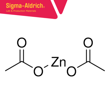 Sigma-Aldrich 383317 Zinc acetate 99.99% trace metals basis, solid CAS No.: 557-34-6 100 gr