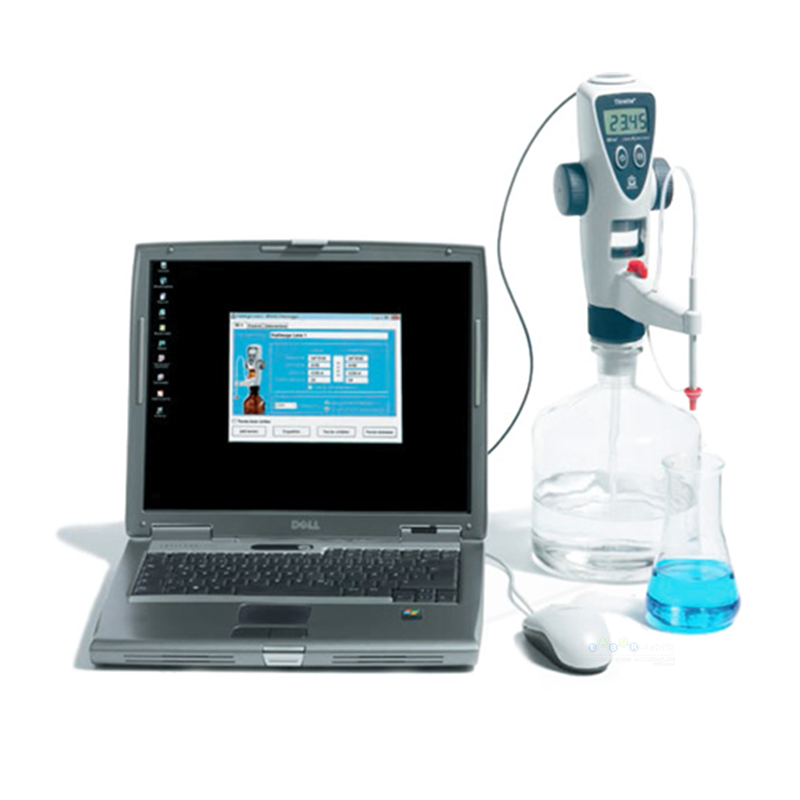 BRAND Titrette® Dijital Büret 50 mL RS 232 Çıkışlı