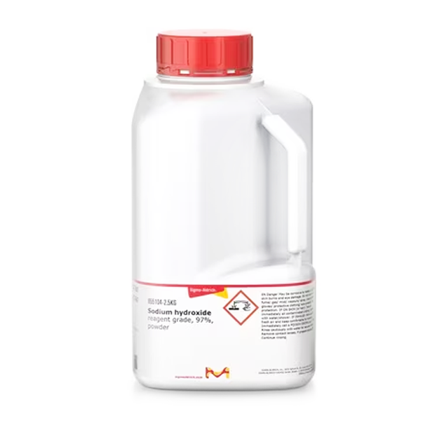 Sigma-Aldrich 655104 Sodium hydroxide reagent grade, 97%, powder 2.5 kg