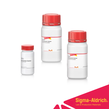 Sigma-Aldrich H7379 Hemoglobin human lyophilized powder CAS No.: 9008-02-0 10 gr