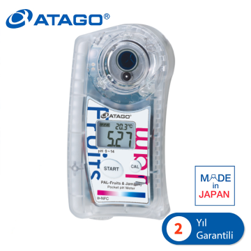 ATAGO 4319 PAL-Fruits&Jam (pH) Meyve ve Reçel pH Ölçer 0.00... 14.00 pH