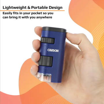 Carson MM-450 Pocket Micro™ 20X-60X Cep Mikroskobu
