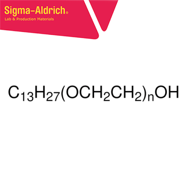 Sigma-Aldrich P2393 Polyoxyethylene (10) tridecyl ether mixture of C11 to C14 iso-alkyl ethers with C13 iso-alkyl predominating 500 gr