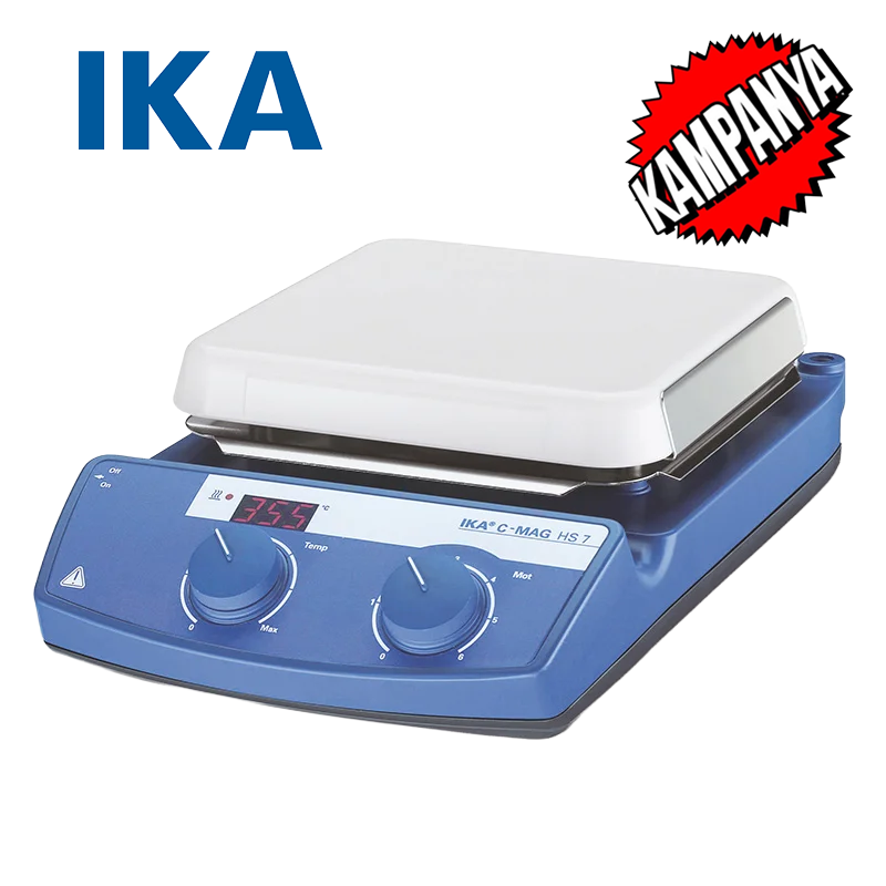 IKA C-MAG HS 7 Isıtıcılı Manyetik Karıştırıcı 10 L/1500 rpm/ 500 °C