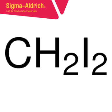 Sigma-Aldrich 158429 Diiodomethane 99%, liquid, ReagentPlus®, contains copper as stabilizer CAS No.: 75-11-6 100 gr