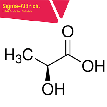 Sigma-Aldrich 27714 L-(+)-Lactic acid solution meets analytical specification of Ph. Eur., BP, 88-92% total acid basis CAS No.: 79-33-4 500 mL