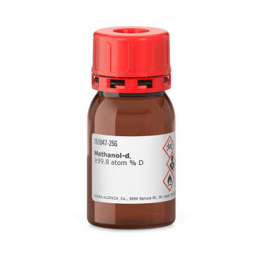 Sigma-Aldrich 151947 Methanol-d4 ≥99.8 atom % D 25 gr