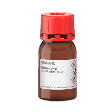 Sigma-Aldrich 151947 Methanol-d4 ≥99.8 atom % D 50 gr