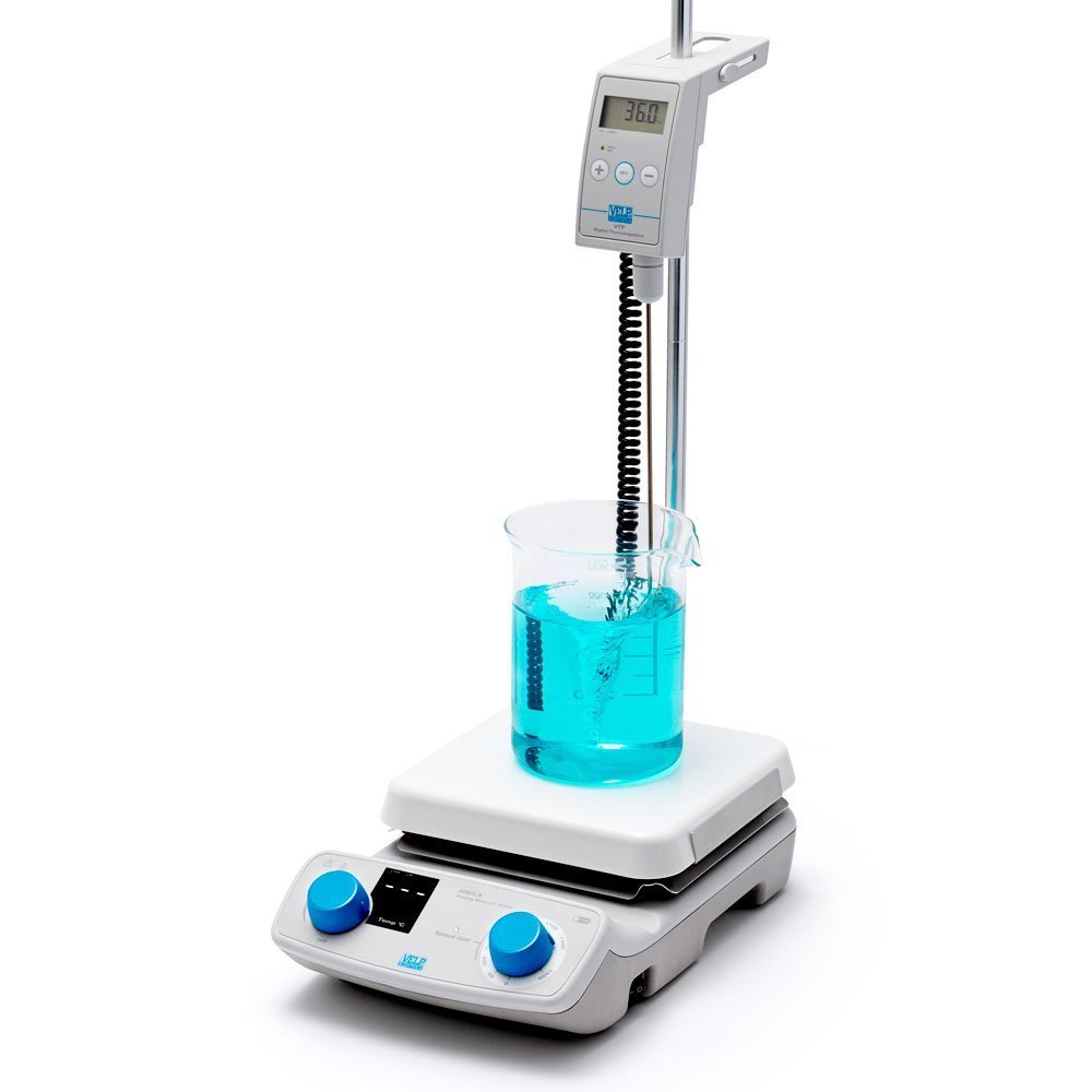 VELP AREC.X 7 Digital System with VTF Isıtıcılı Manyetik Karıştırıcı VTF Thermoregulator İle  1500 rpm / 15 L / 550 °C