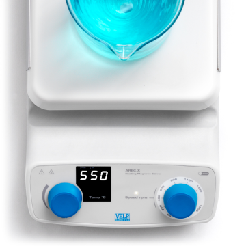 VELP AREC.X 7 Digital System with VTF Isıtıcılı Manyetik Karıştırıcı VTF Thermoregulator İle  1500 rpm / 15 L / 550 °C