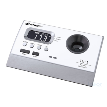 ATAGO 5050 Po-1 Portatif Polarimetre Spesifik Rotasyon, Konsantrasyon ve Sıcaklık Ölçümü