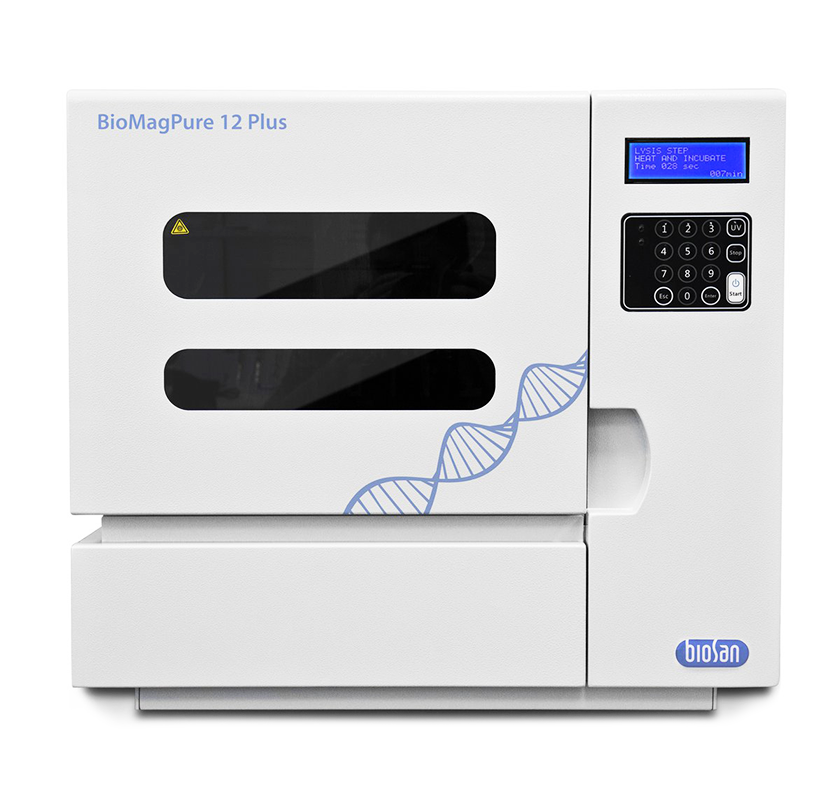 Biosan BioMagPure 12 Plus Otomatik Nükleik Asit Arıtma için Kompakt Tezgah Üstü Robotik İş İstasyonu