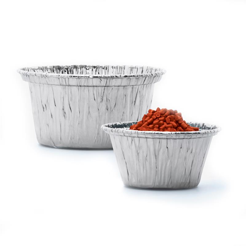 ISOLAB Aluminyum Tartım Kabı - Genel Amaçlı -  Ø110 x 34 mm  / 100 Adet