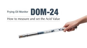 ATAGO DOM-24 Kızartma Yağı Kalitesi Ölçüm Cihazı | Toplam Polar Madde ve Asit Değeri Ölçer