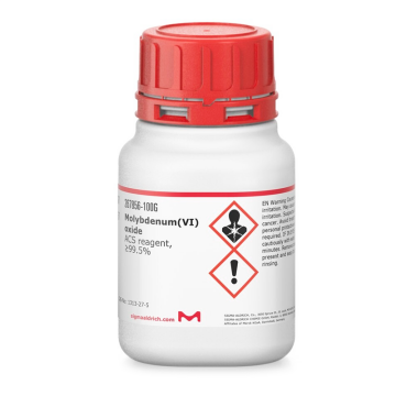 Sigma-Aldrich 267856 Molybdenum(VI) oxide ACS reagent, ≥99.5% 500 gr