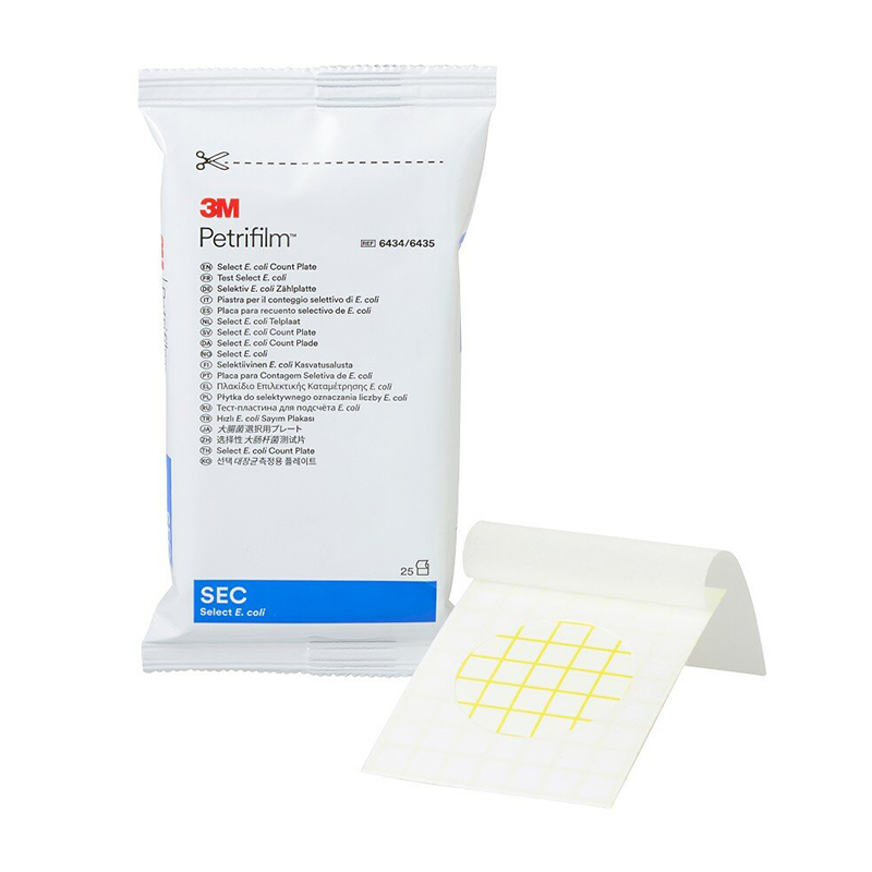 3M™ 6435 Petrifilm™ Select E. coli Sayım Plakası