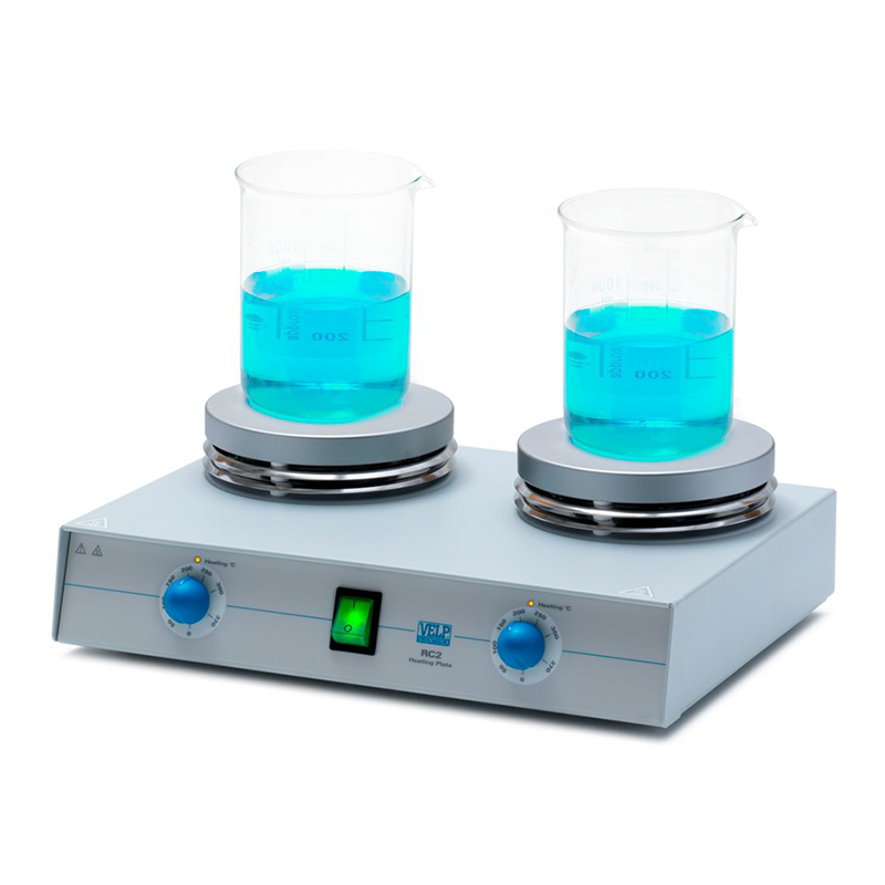 Velp RC2 Isıtıcı Tabla 2 Bölmeli (Hot Plate)  155 mm / 370 °C